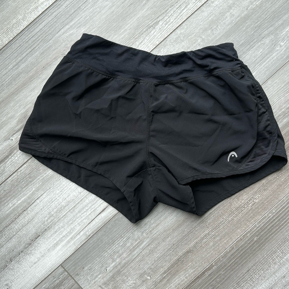 Black gym shorts